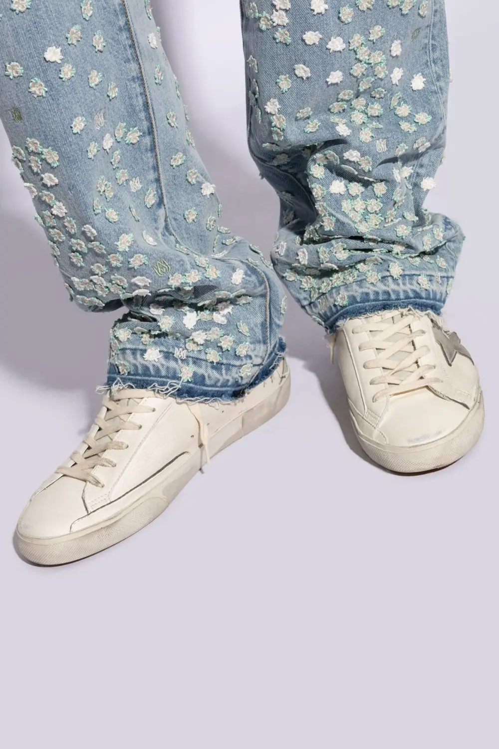 Alternative view of Giày Golden Goose Super Star 'White' GMF00102-F005359-11166
