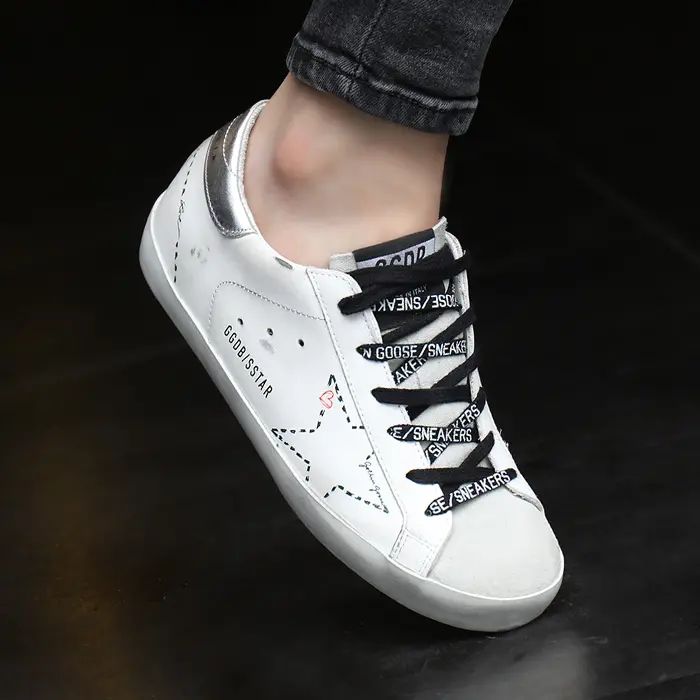 Giày Golden Goose Super Star 'White' GWF00101-F000127-10212 - Ảnh 3