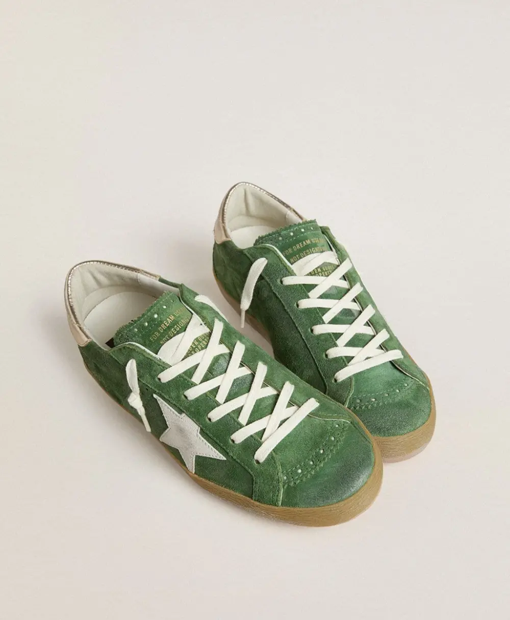 Alternative view of Giày Golden Goose Super-Star 'Green' GWF00906-F007260-35927