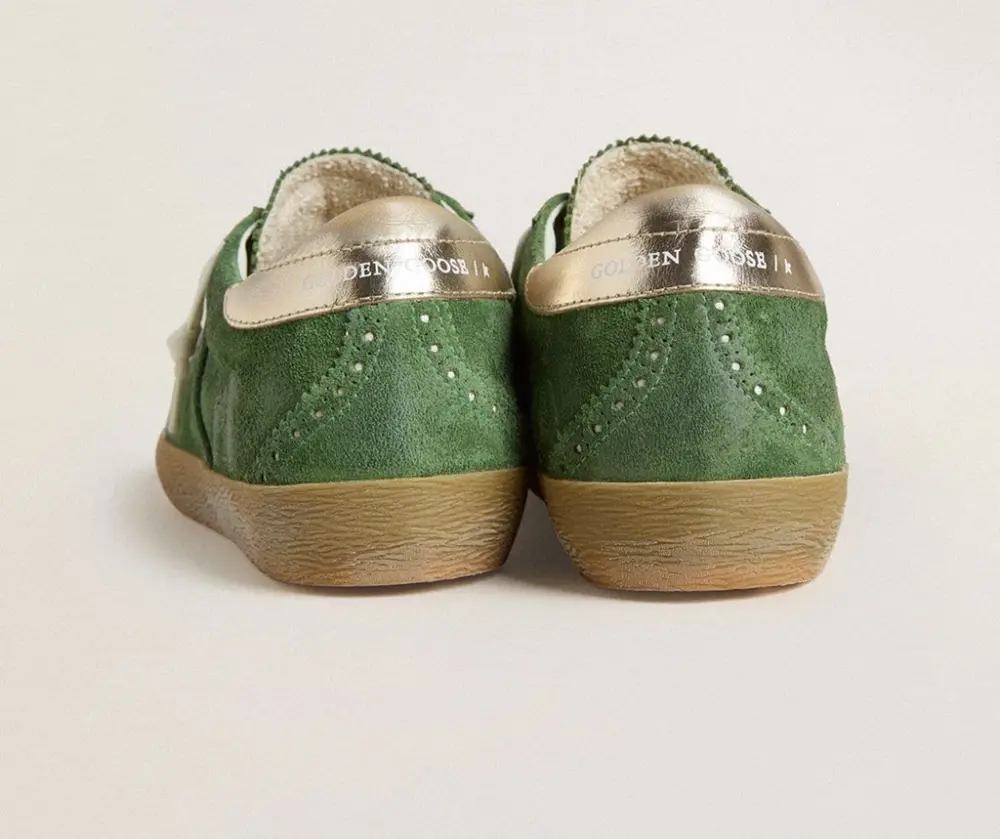 Giày Golden Goose Super-Star 'Green' GWF00906-F007260-35927 - Ảnh 4