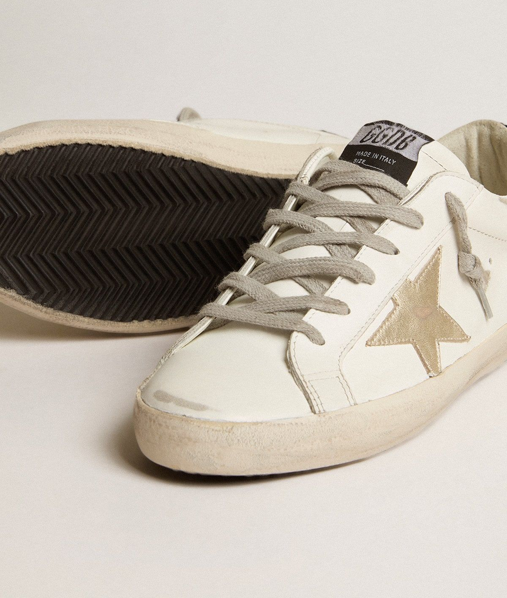 Giày Golden Goose Super-Star 'White' GWF00102-F005076-11538 - Ảnh 3
