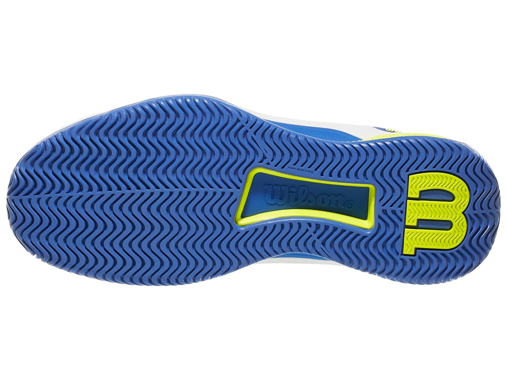 Giày Wilson Intrigue Tour ‘White Blue Yellow’ WRS336740U - Ảnh 4