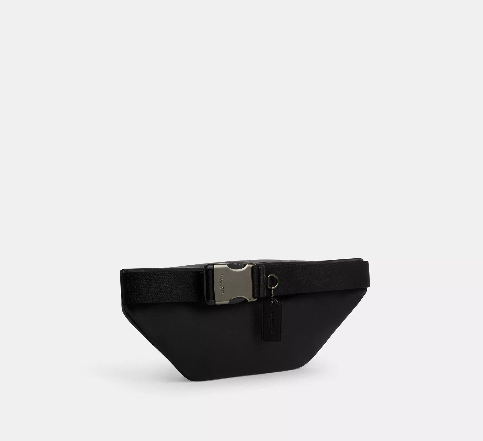 Túi Coach Racer Belt Bag ‘Black’ CT714-QBMI5 - Ảnh 2