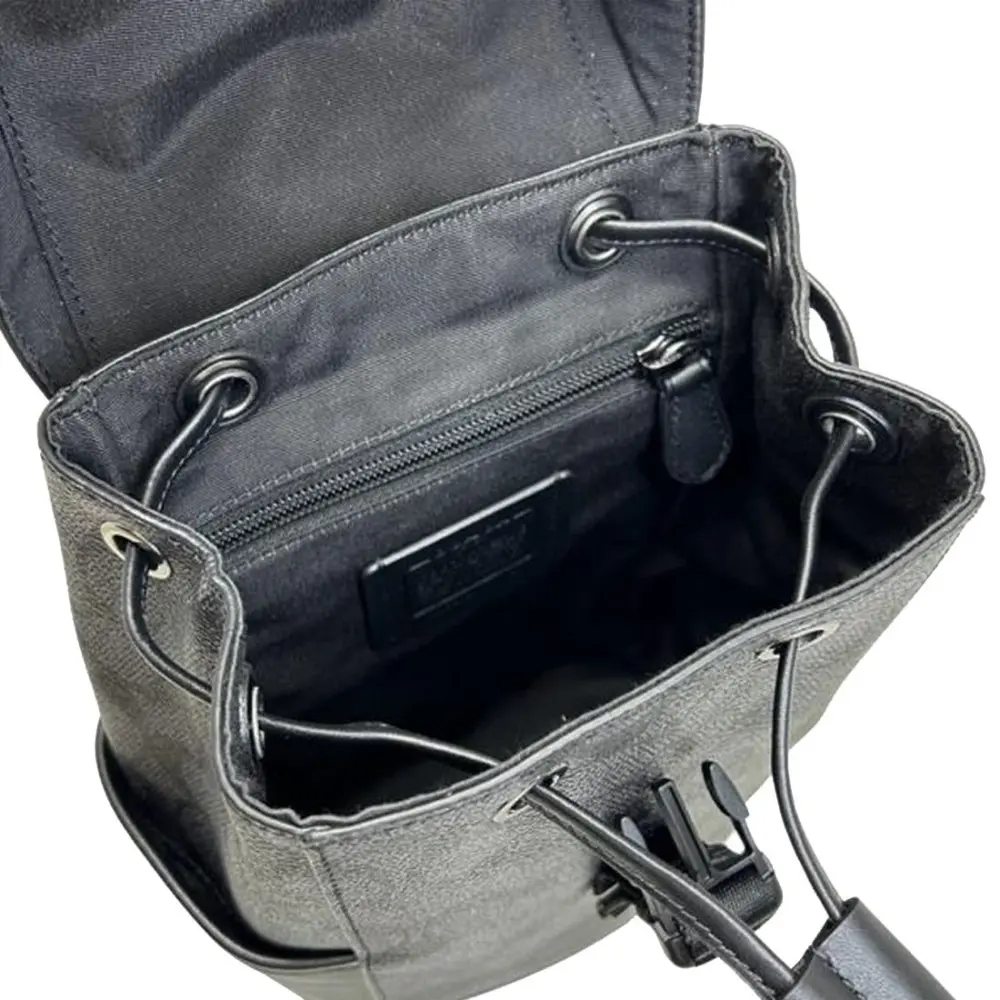 Túi Coach Racer Pack Bag 'Black' CT712-QBMI5 - Ảnh 5