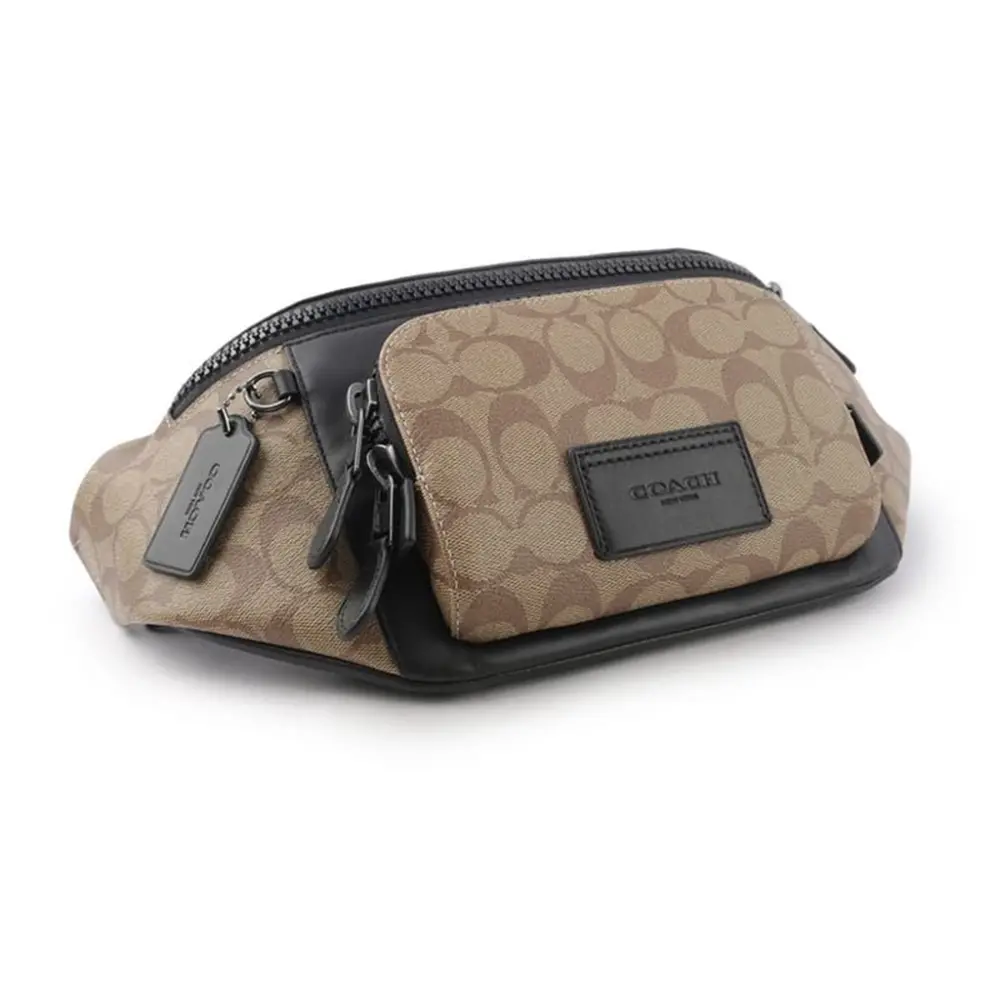 Alternative view of Túi Coach Track Belt ‘Beige’ C3765-QBT4U