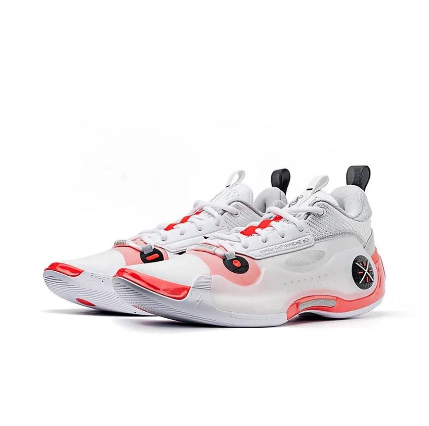 Li-Ning Way of Wade 10 Low Overtown 'White Red' ABAS083-14 - Ảnh 6