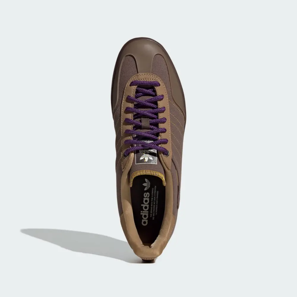 Giày Adidas Originals GAZELLE INDOOR ‘Brown’ JQ8725 - Ảnh 4