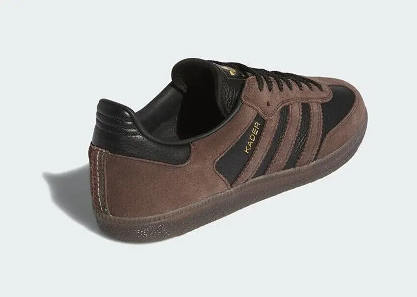 Giày Adidas Samba ADV ‘Kader Sylla Brown Gum’ IF9235 - Ảnh 4