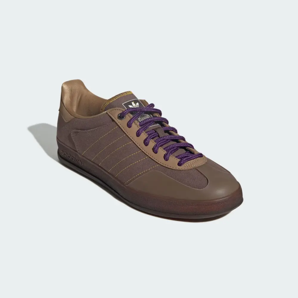 Giày Adidas Originals GAZELLE INDOOR ‘Brown’ JQ8725 - Ảnh 5