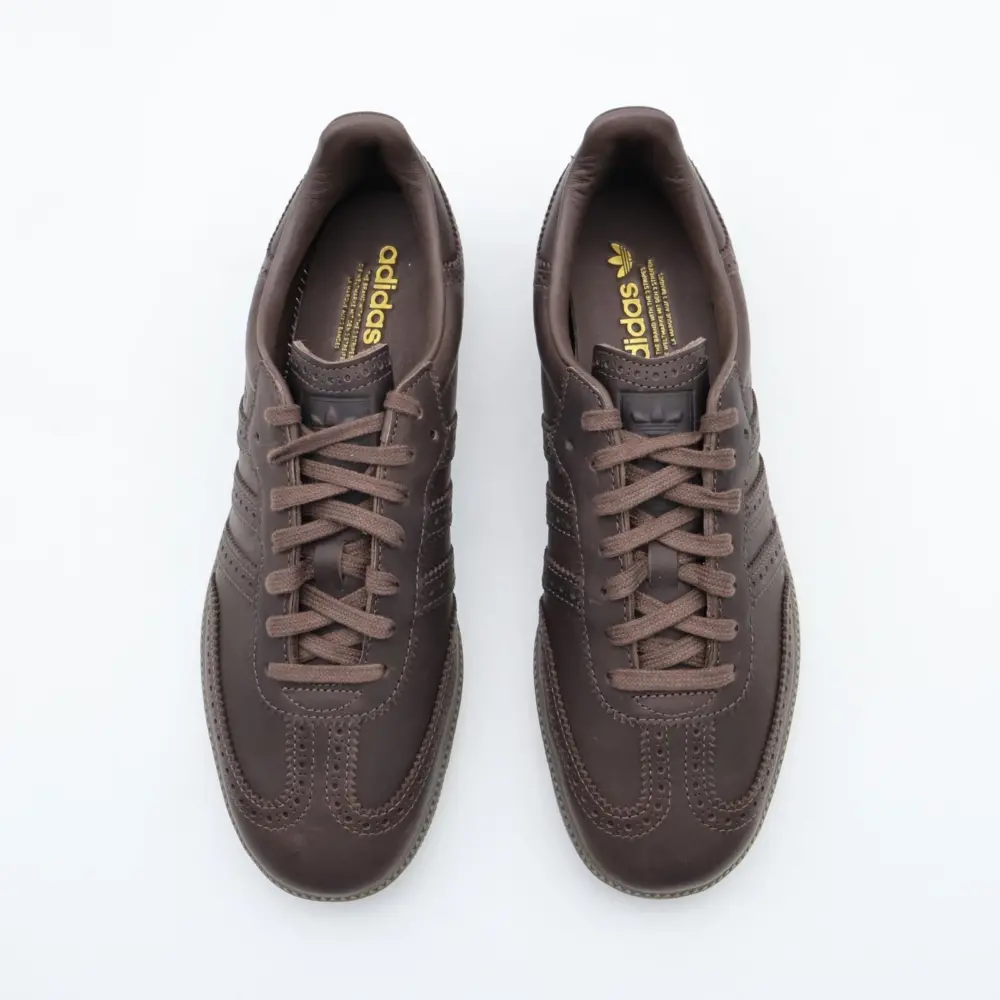 Giày Adidas Samba OG ‘Brogue Pack Brown’ JI3231 - Ảnh 4