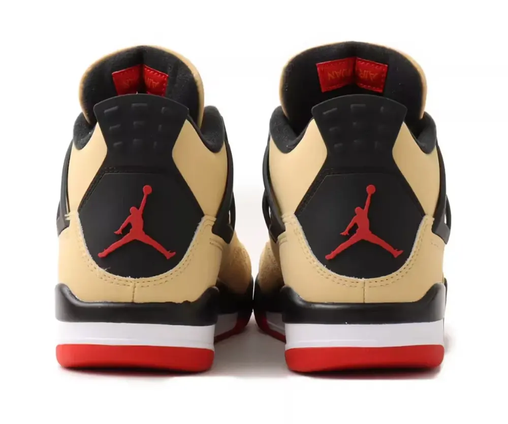 Giày Nike Air Jordan 4 Retro ‘Sesame Black’ IH2094-200 - Ảnh 4