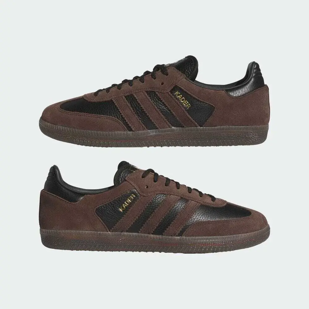 Giày Adidas Samba ADV ‘Kader Sylla Brown Gum’ IF9235 - Ảnh 5
