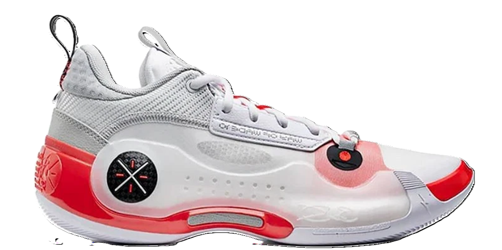 Li-Ning Way of Wade 10 Low Overtown 'White Red' ABAS083-14