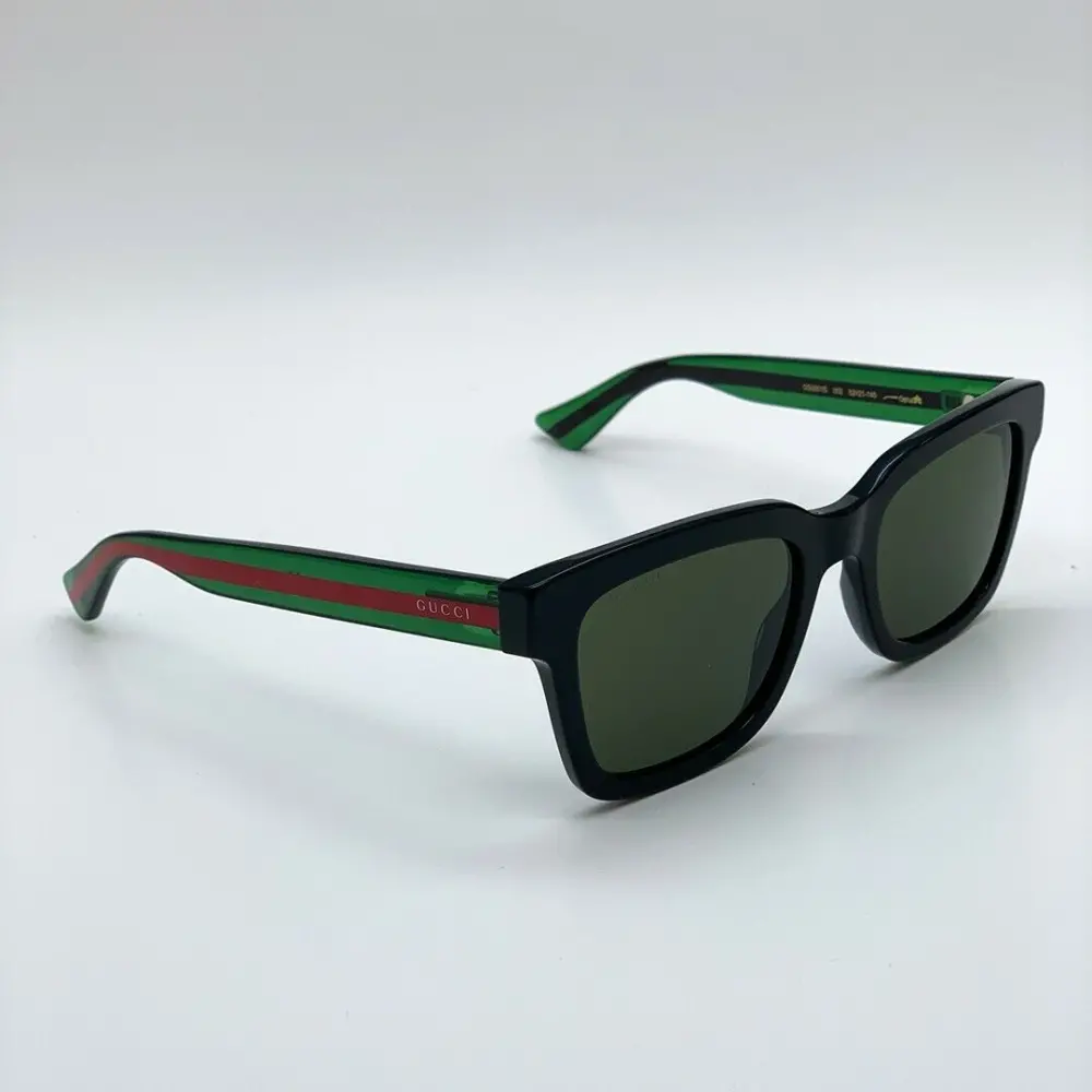 Kính Gucci Square Men’s Sunglasses ‘Green’ GG0001SN-002-52 - Ảnh 4