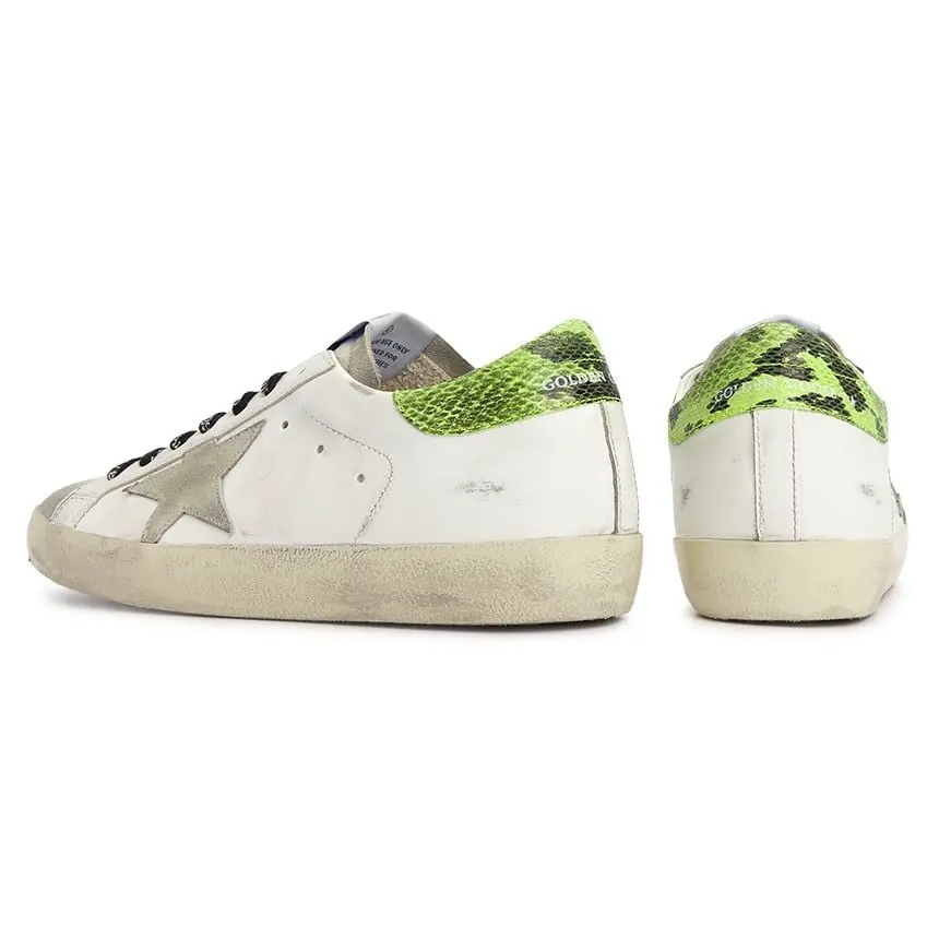 Giày Golden Goose Superstar Snake 'White' GMF00101 F002546 10902 - Ảnh 6