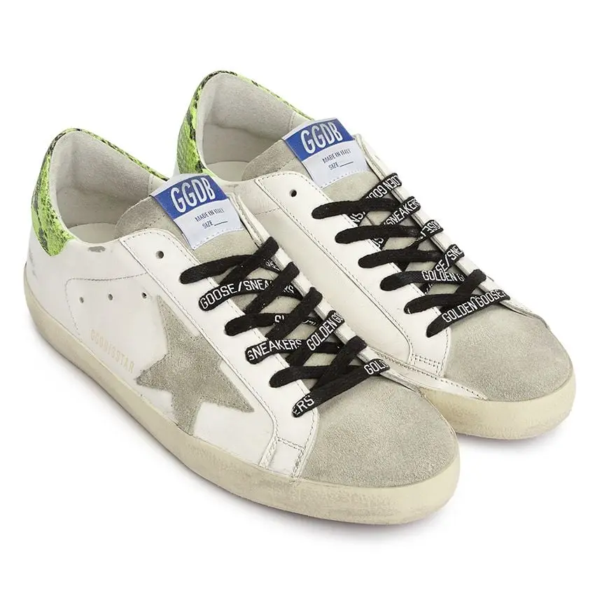 Giày Golden Goose Superstar Snake 'White' GMF00101 F002546 10902 - Ảnh 4