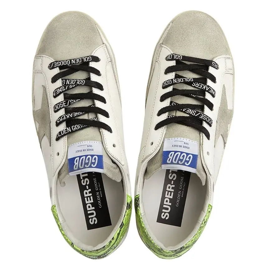 Giày Golden Goose Superstar Snake 'White' GMF00101 F002546 10902 - Ảnh 3
