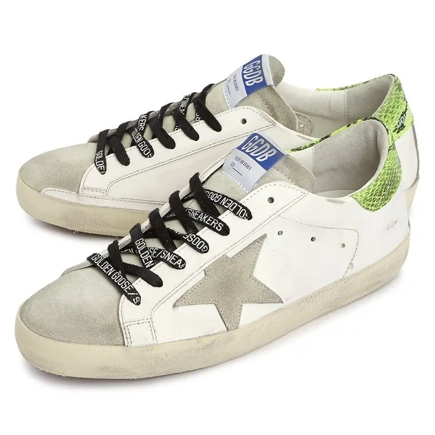 Alternative view of Giày Golden Goose Superstar Snake 'White' GMF00101 F002546 10902