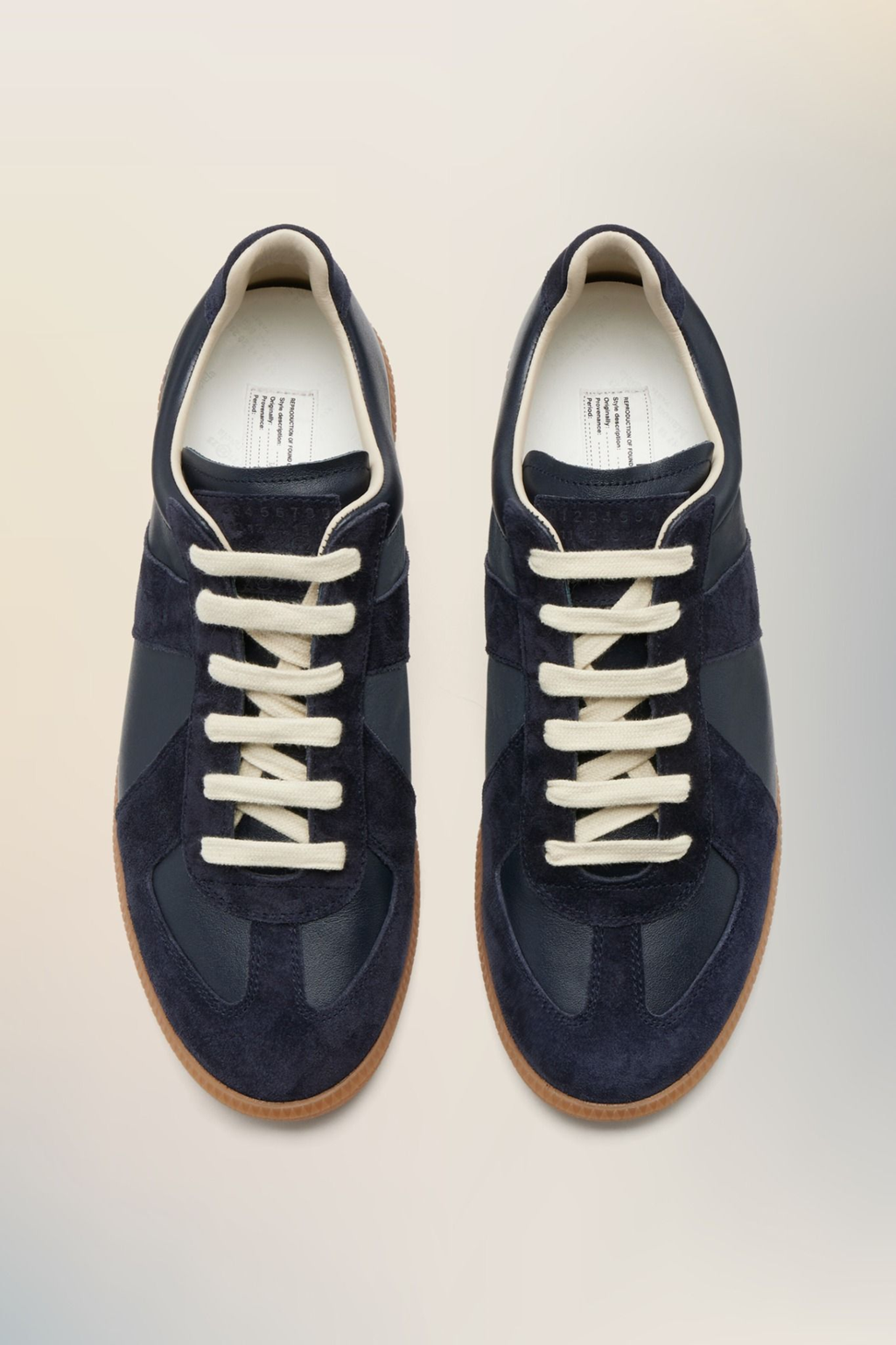 Giày Maison Margiela Replica Sneakers 'Navy' S57WS0236P1895T606S - Ảnh 4