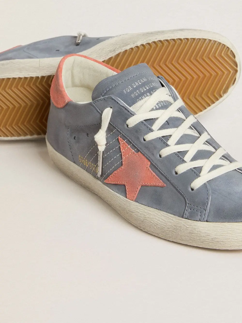 Giày Golden Goose Super Star 'Powder-blue' GWF00101-F007521-50935 - Ảnh 3