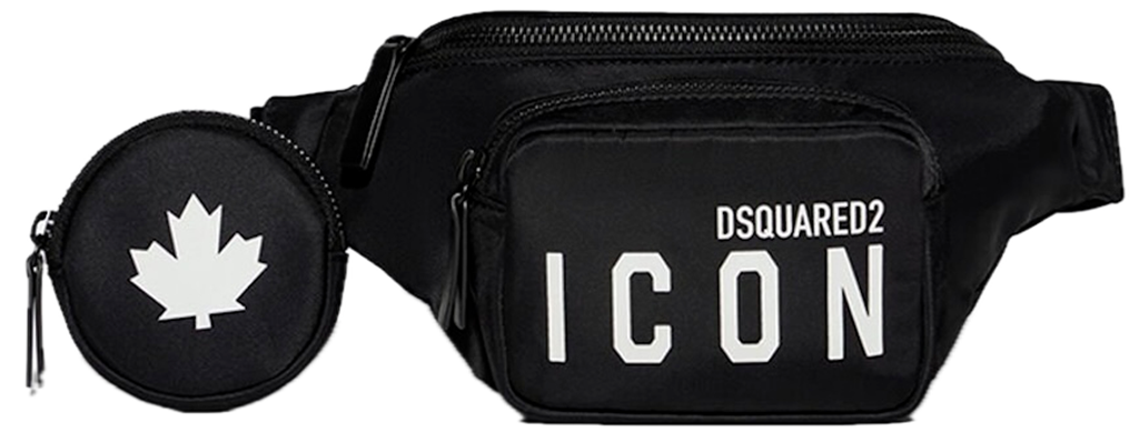 Túi Dsquared2 Be Icon Belt Bag ‘Black’ BBW003411703199M436