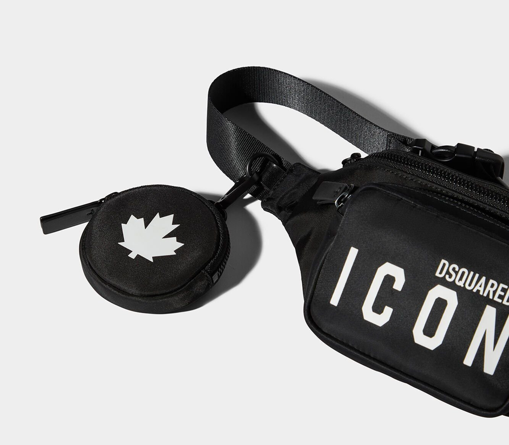 Alternative view of Túi Dsquared2 Be Icon Belt Bag ‘Black’ BBW003411703199M436