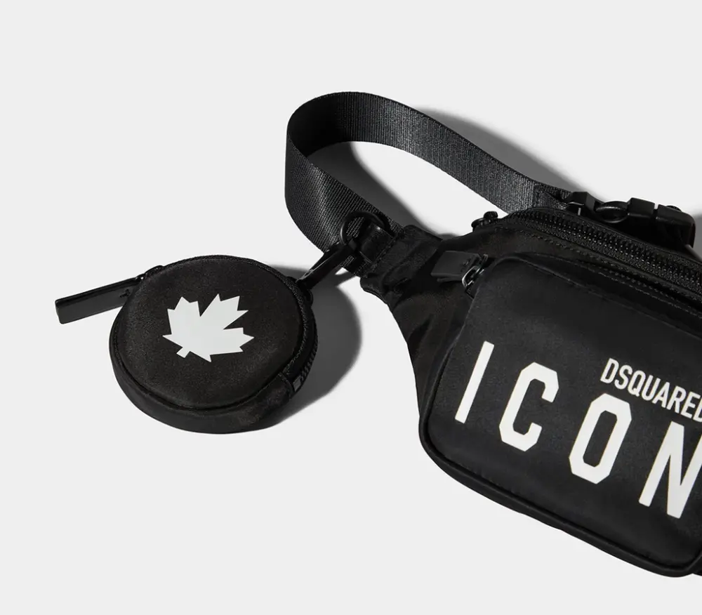 Alternative view of Túi Dsquared2 Be Icon Belt Bag ‘Black’ BBW003411703199M436