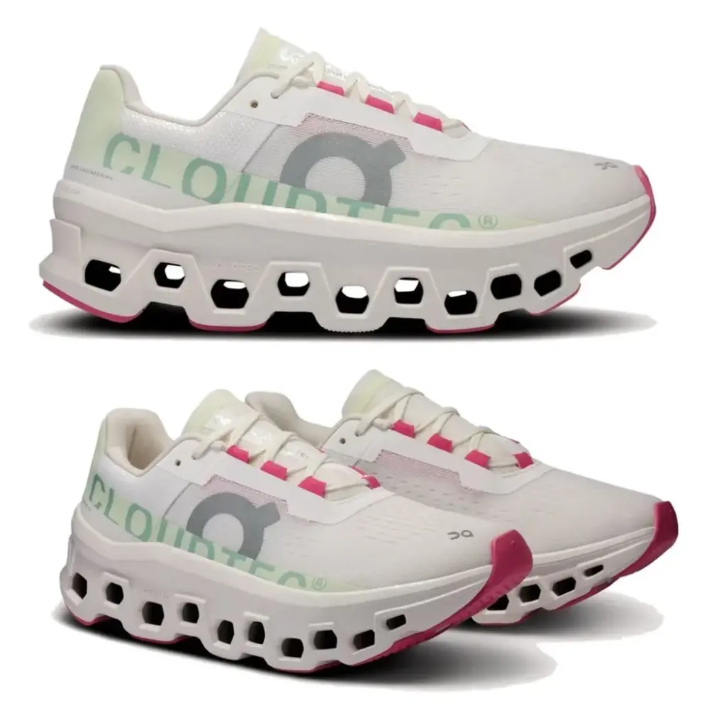 Alternative view of Giày On Running Cloudmonster ‘White’ 61-97725