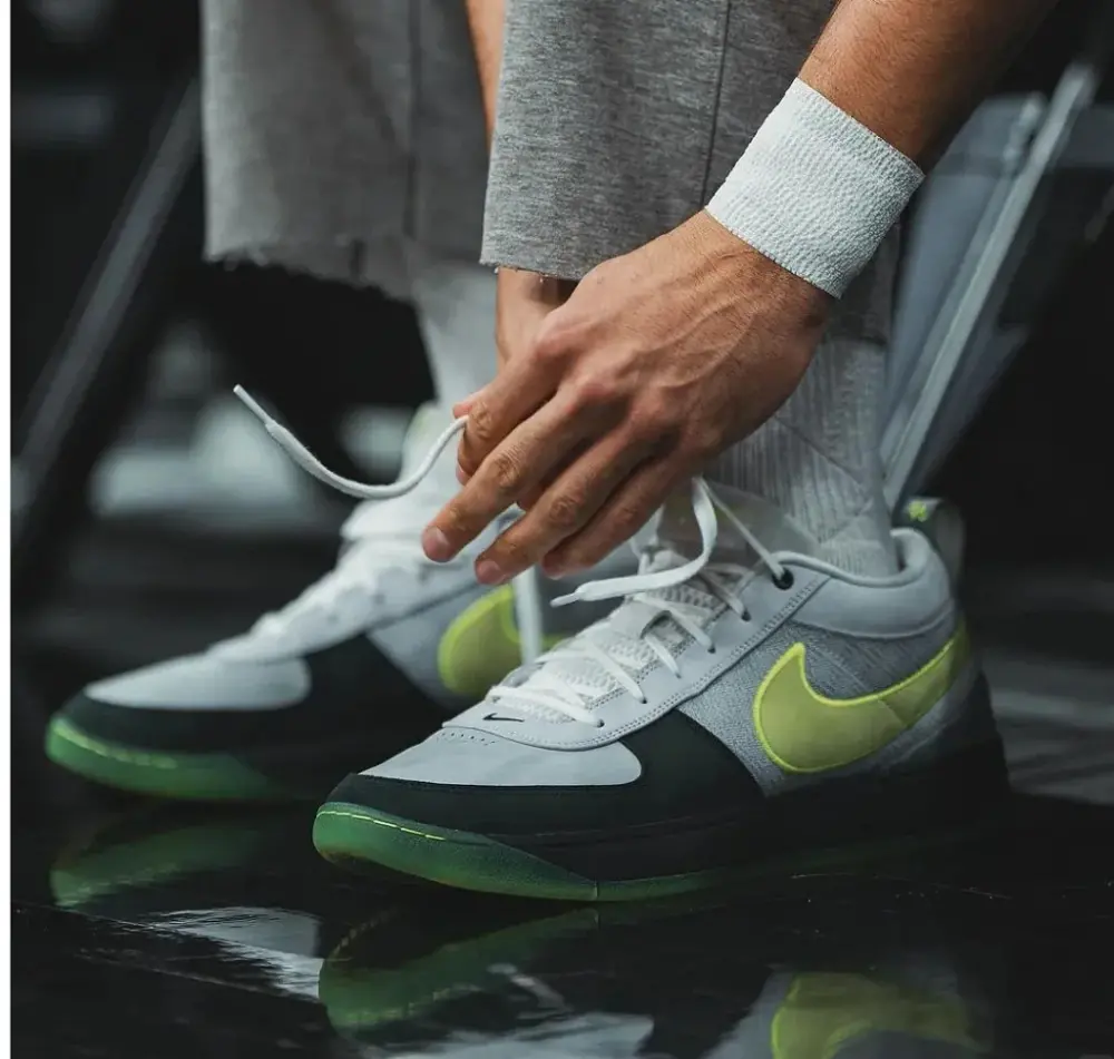 Giày Nike BOOK 1 95 EP “AM Neon” IO9704-001 - Ảnh 4