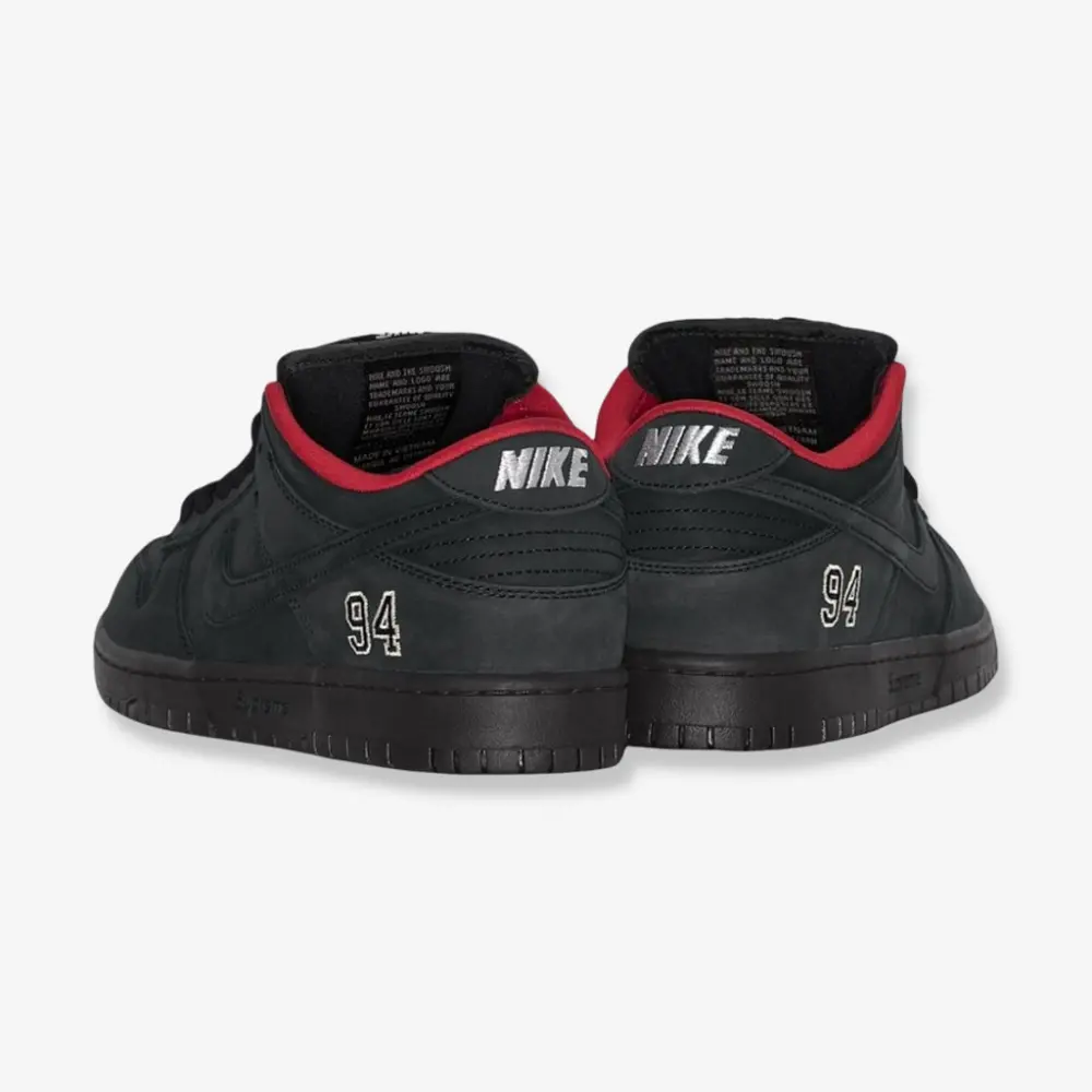 Giày Nike SB Dunk Low 'Supreme 94 Black' HQ8487-001 - Ảnh 4