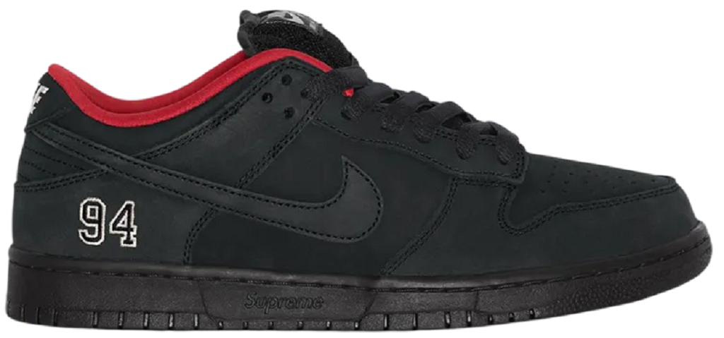 Giày Nike SB Dunk Low 'Supreme 94 Black' HQ8487-001