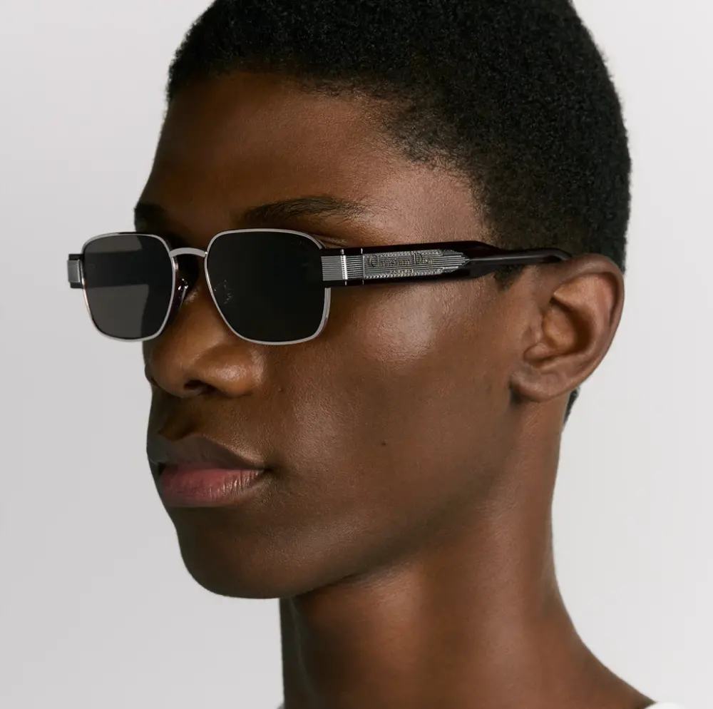 Kính Dior Label S2U Sunglasses 'Black Grey' CDLBS2UXR-F4A0 - Ảnh 3