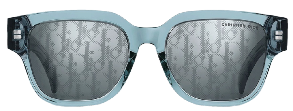 Kính Dior Oblique S1F Transparent Sunglasses 'Blue' DOBLS1FXT-30B8