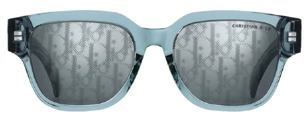 Kính Dior Oblique S1F Transparent Sunglasses 'Blue' DOBLS1FXT-30B8