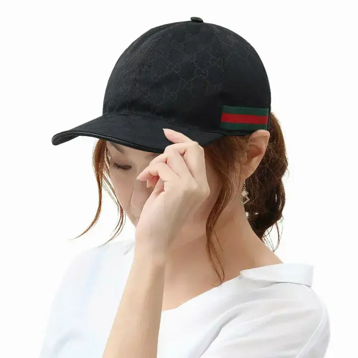 Alternative view of Mũ Gucci Original GG Web ‘Black’ 200035-KQWBG-1060