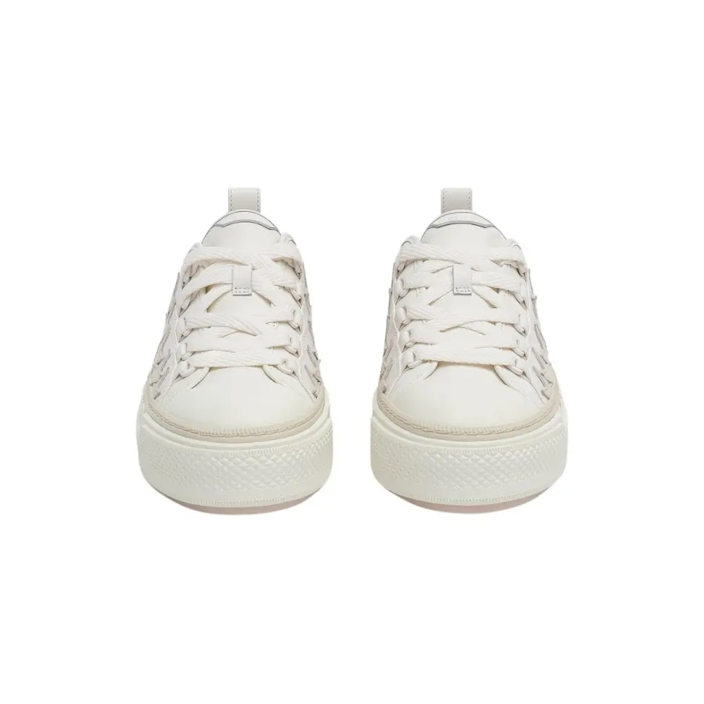Alternative view of Giày Amiri Stars Court Low ‘White’ AWFOSR1147-271