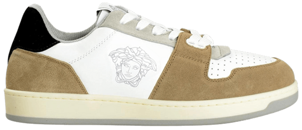 Giày Versace Medusa Sneaker ‘Beige White Black’ 1013377-1A10407-2NA30