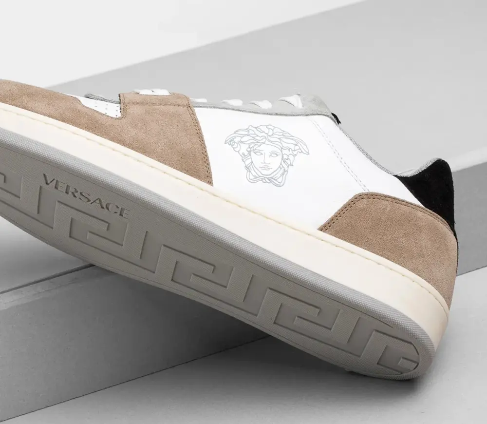 Giày Versace Medusa Sneaker ‘Beige White Black’ 1013377-1A10407-2NA30 - Ảnh 2