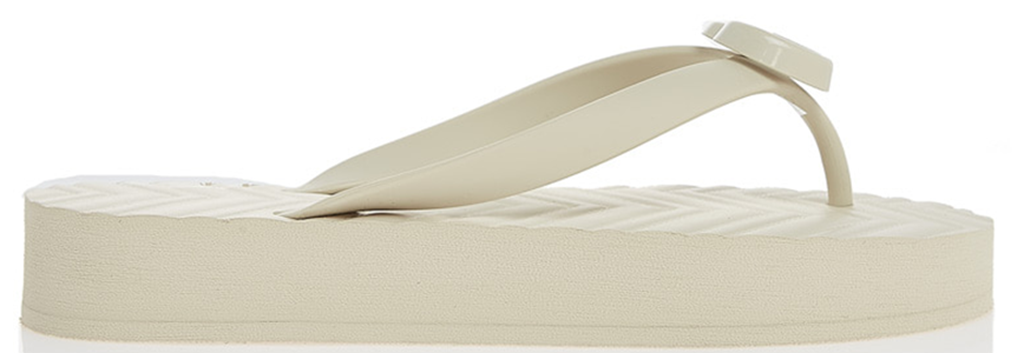 Dép Gucci Chevron Thong Sandal ‘White’ 655463-J8710-9022