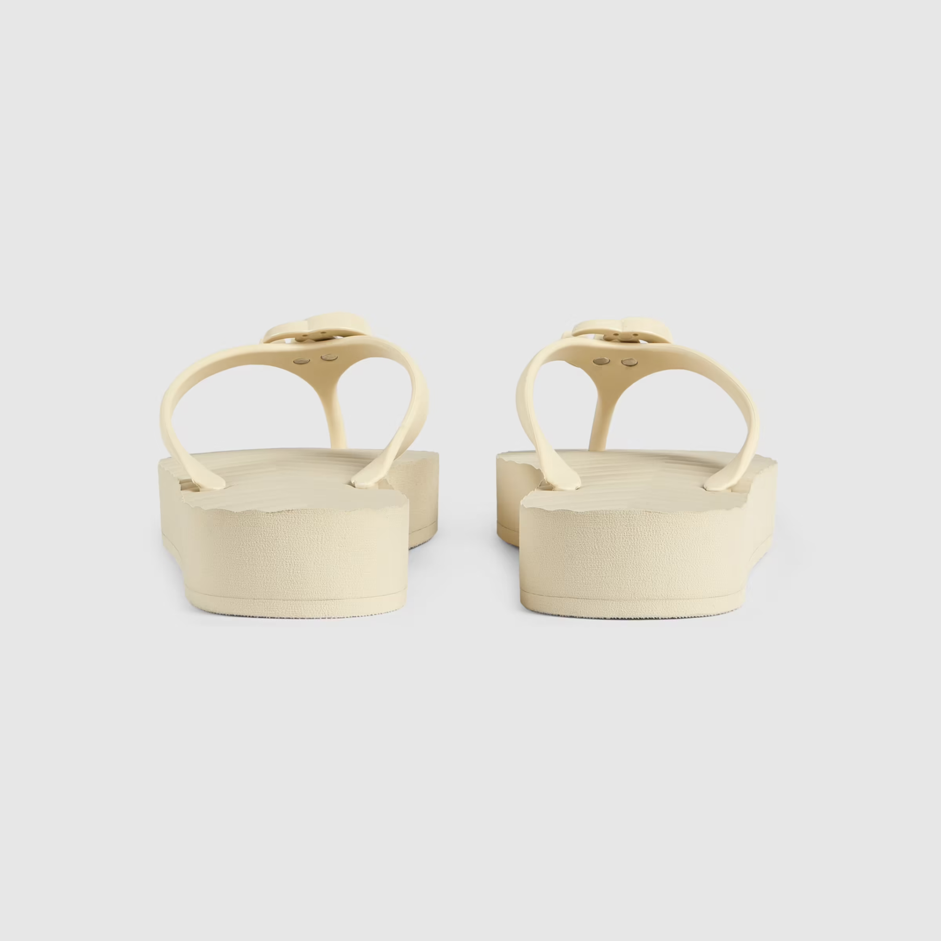 Dép Gucci Chevron Thong Sandal ‘White’ 655463-J8710-9022 - Ảnh 4