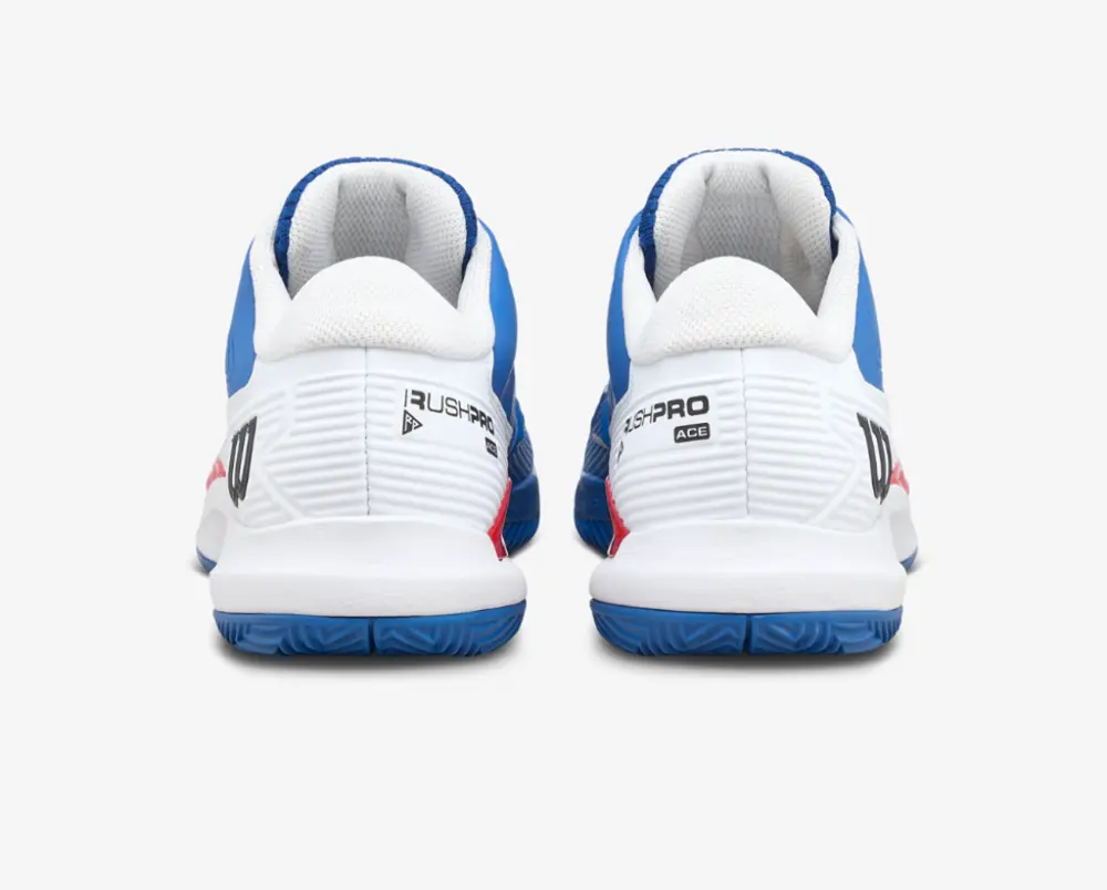 Alternative view of Giày Wilson Rush Pro Ace Clay ‘White Blue’ WRS334390U