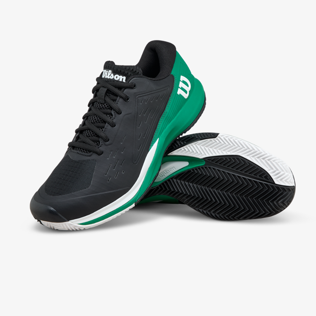 Giày Wilson Rush Pro Ace Clay ‘Black Green’ WRS334380U - Ảnh 4