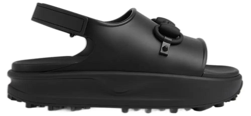 Dép Gucci Horsebit Flatform Sandal ‘Black’ 747752-JAAC9-1000
