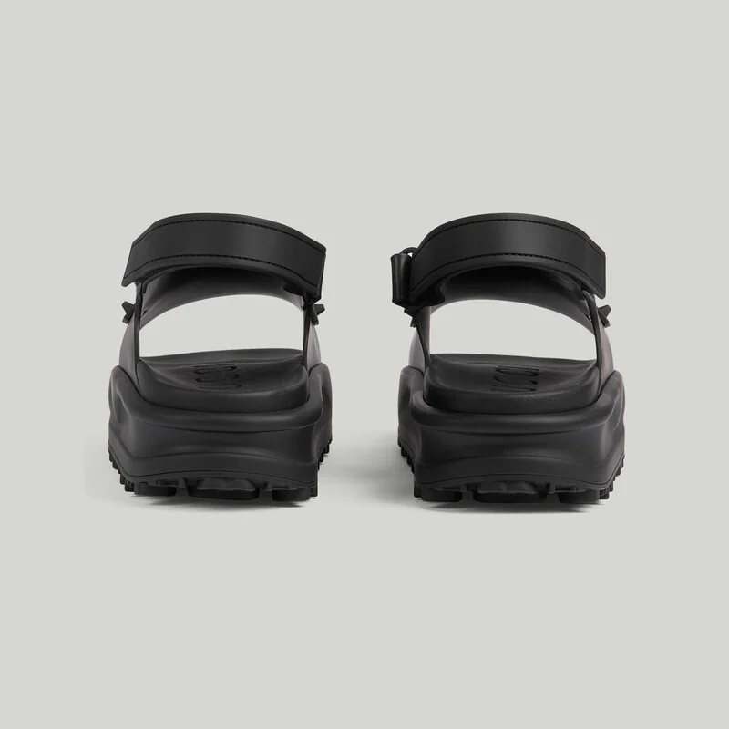 Alternative view of Dép Gucci Horsebit Flatform Sandal ‘Black’ 747752-JAAC9-1000