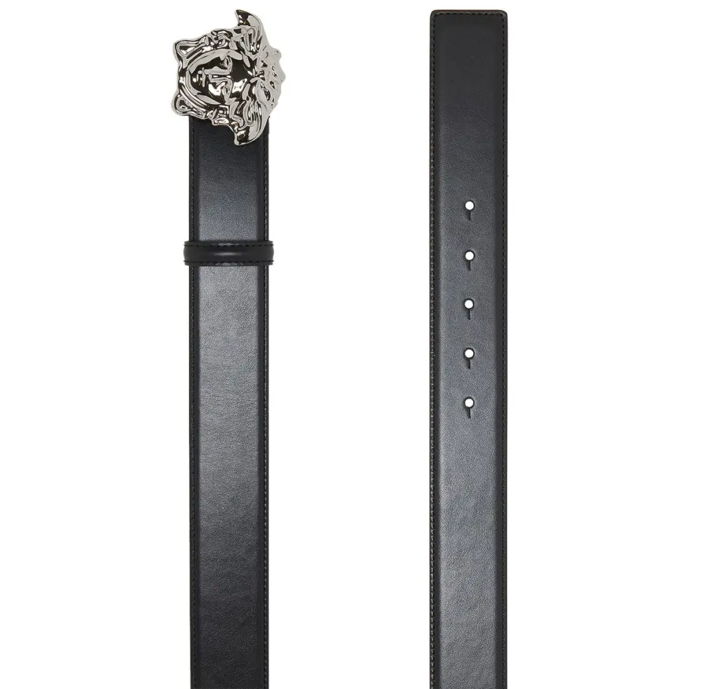 Thắt Lưng Versace Medusa Belt ‘Black’ 1001340-DVTP1-1B00E - Ảnh 3