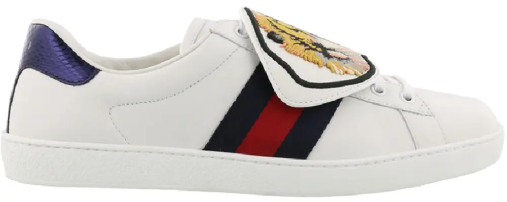 Giày Gucci New Ace ‘Tiger Strap’ 477102-DOP80-9182