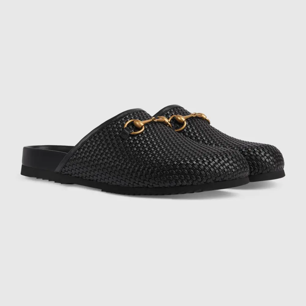 Dép Gucci Horsebit Slipper ‘Black’ 746321-AACAX-1000 - Ảnh 4