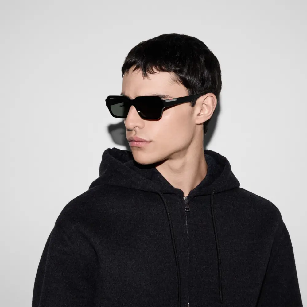 Kính Gucci Rectangular Frame Sunglasses ‘Black’ 819699-J0740-1012 - Ảnh 3