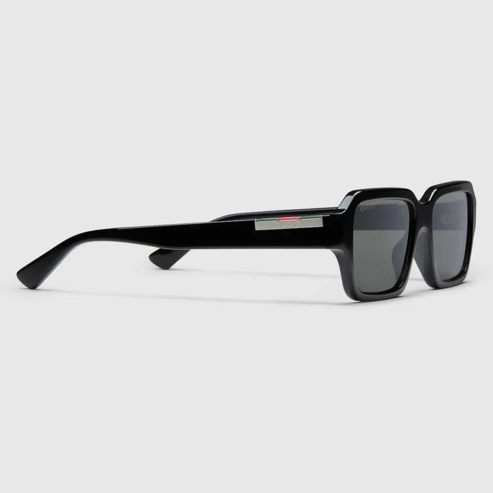 Alternative view of Kính Gucci Rectangular Frame Sunglasses ‘Black’ 819699-J0740-1012