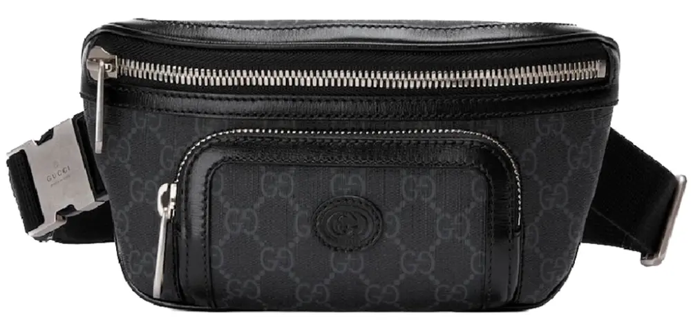 Túi Gucci Belt Bag With Interlocking G ‘Black’ 682933-92THN-1000